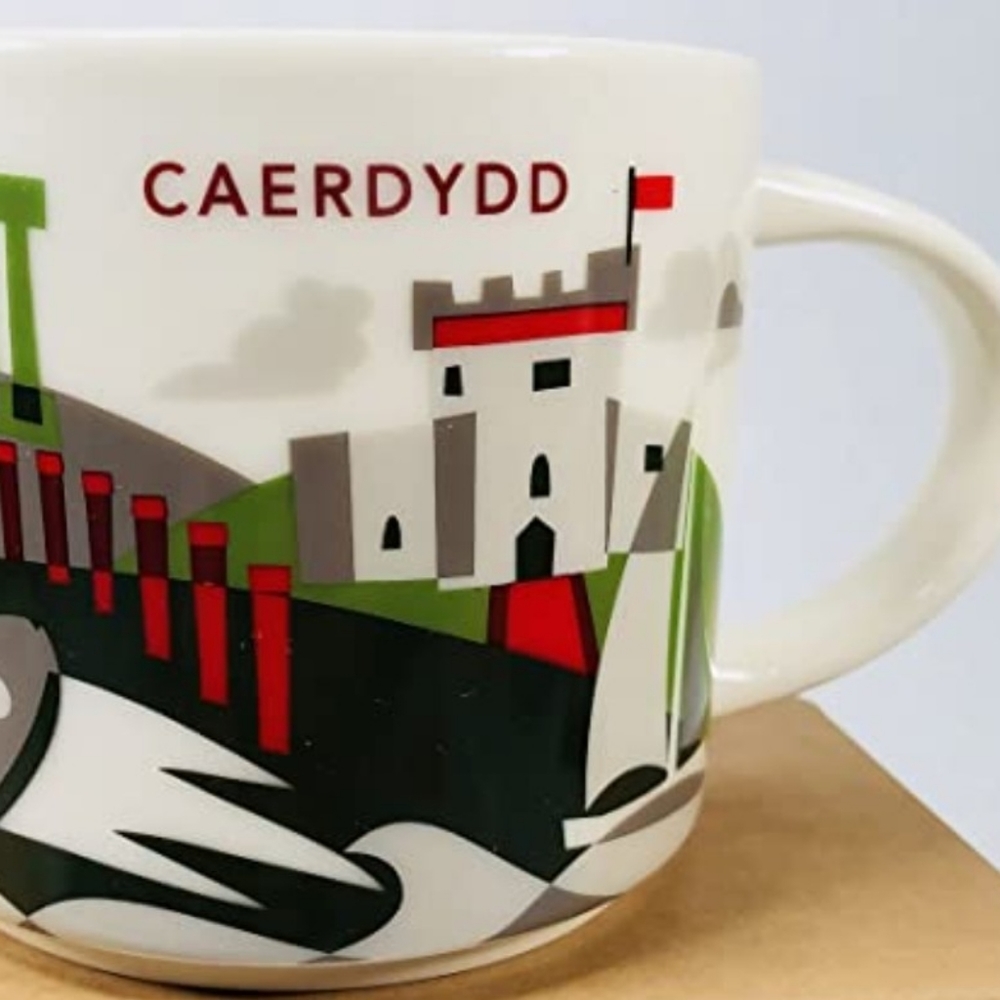 Starbucks CARDIFF CAERDYDD You Are Here Coffee Mug New - Picture 5 of 6